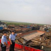 湖北打擊非法采砂、拆除砂石碼頭 監(jiān)利復(fù)綠41個(gè)港口碼頭！